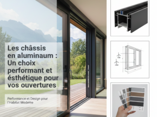 Les châssis en aluminium : Un choix performant et esthétique pour vos ouvertures
