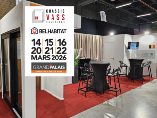 Rencontrez l&rsquo;équipe de Châssis Vass au Salon Bel Habitat de Charleroi !